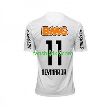 Fotballdrakt Santos FC Neymar JR 11 Retro Hjemmetrøye 2011-2012 Kortermet